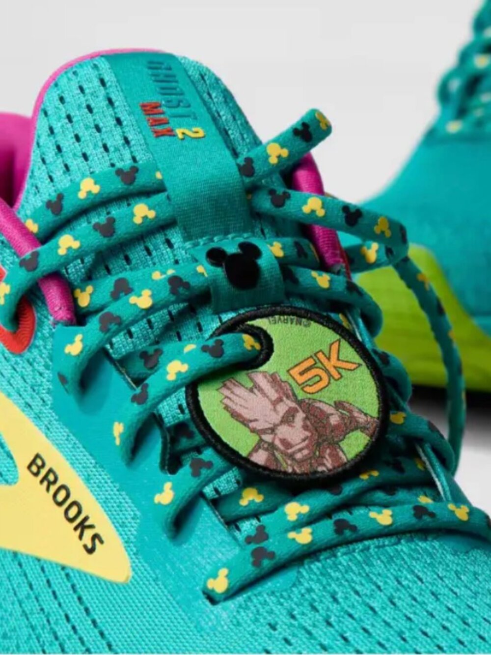 NIB Brooks Ghost Max 2 runDisney Springtime Surprise Women’s 10.5 Running Shoes - Picture 3 of 5